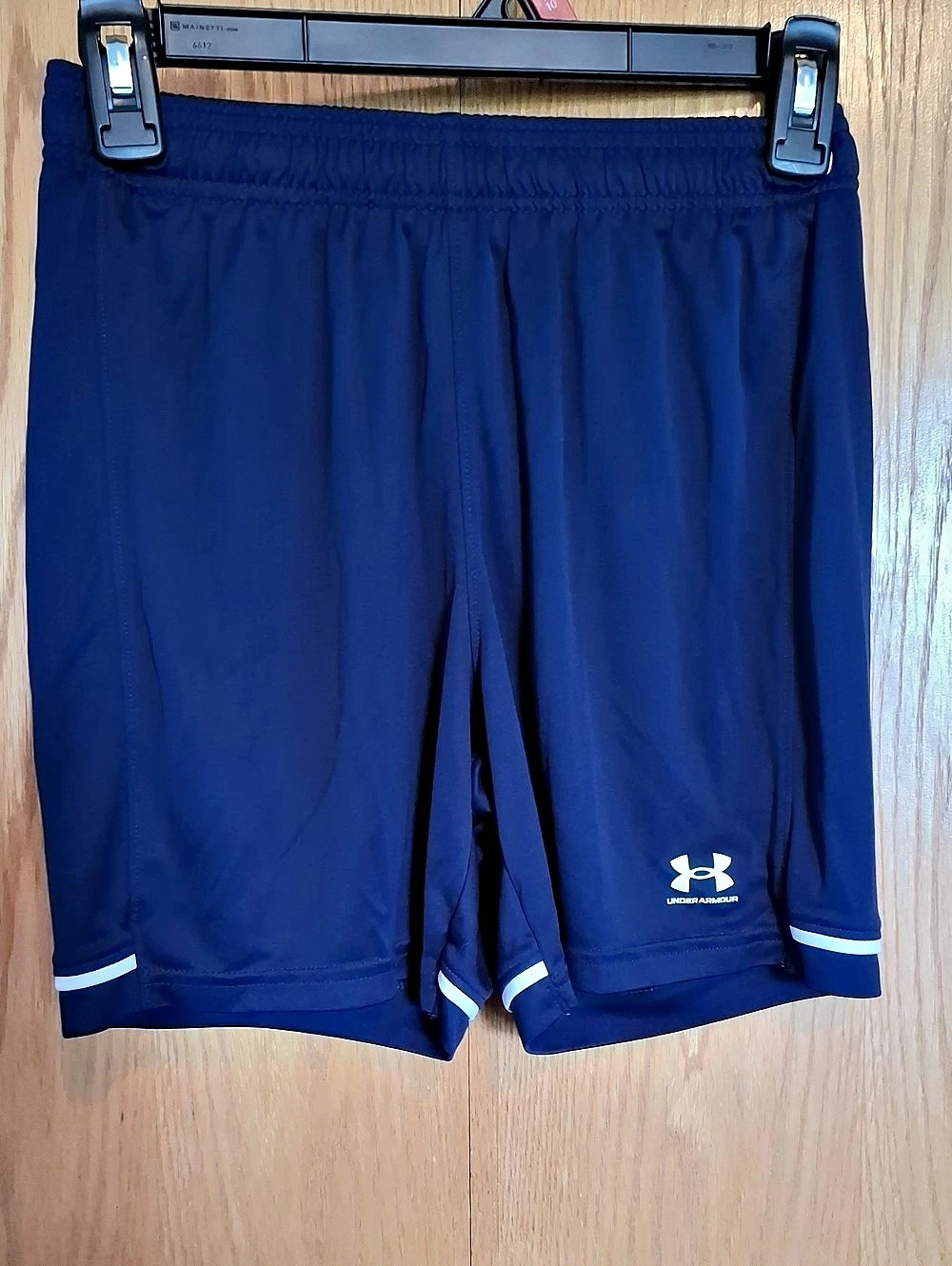 Under Armour Athletic Shorts Blue Boys Large